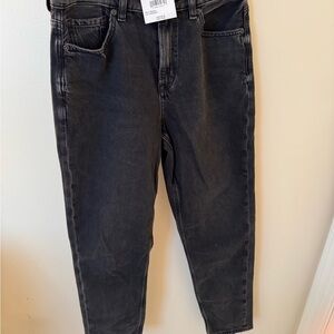 American Eagle Outfitters Dark Gray Relaxed Jeans
